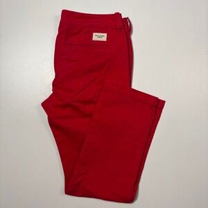 Vintage Abercrombie & Fitch Red Chino Pants - W32 L30